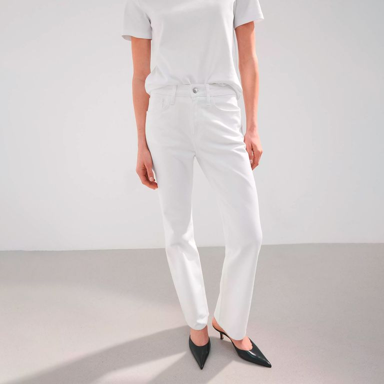 Jeans Matilda Rectos Tiro Alto Mujer