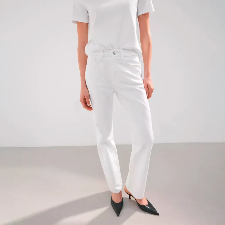 Jeans Matilda Rectos Tiro Alto Mujer