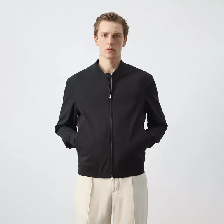 Bomber Lyocell Recta Hombre
