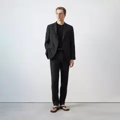 MANGO MAN - Pantalón Lino Traje Amalfi Slim Fit Hombre