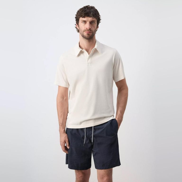 Polera Polo 100% Algodón Pique Hombre
