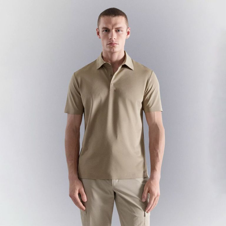 Polera Polo Slim Fit Coolmax® Hombre