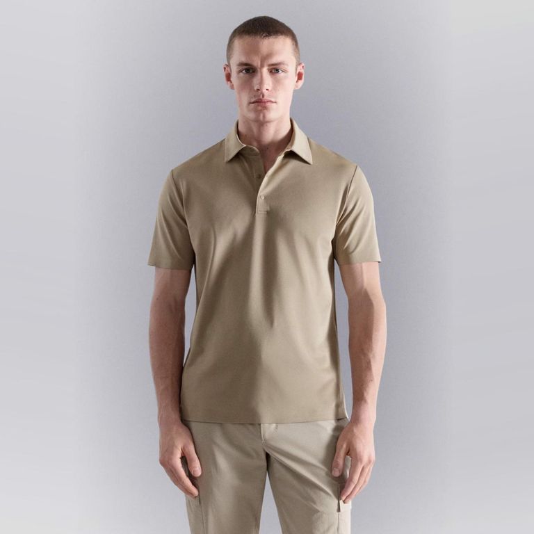 Polera Polo Slim Fit Coolmax® Hombre