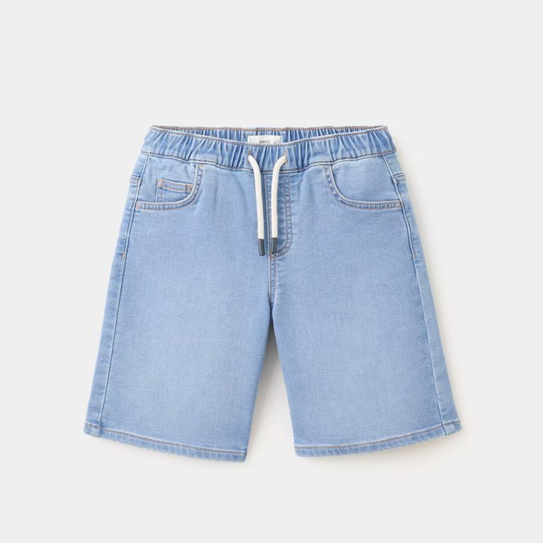 Bermudas Vaqueras Cintura Elástica Niño