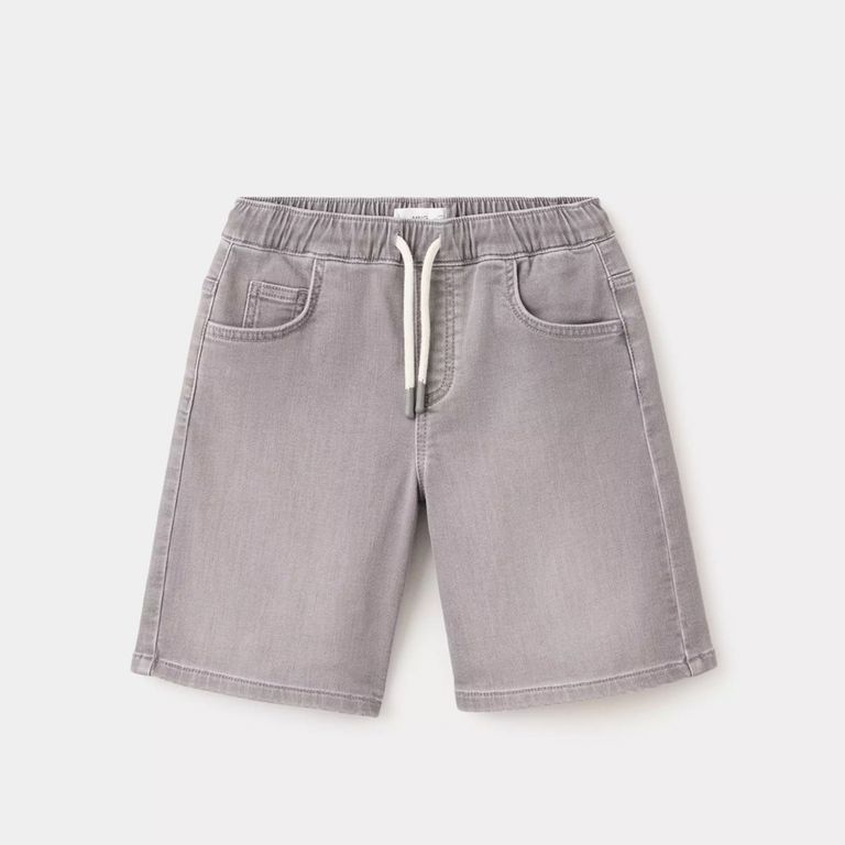 Bermudas Vaqueras Cintura Elástica Niño