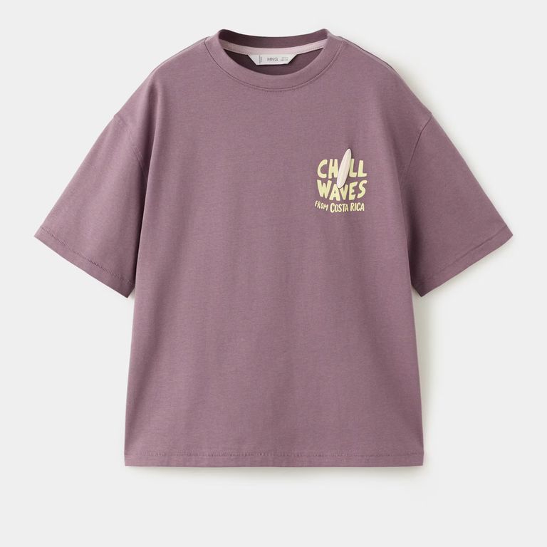 Polera Algodón Estampada Niño
