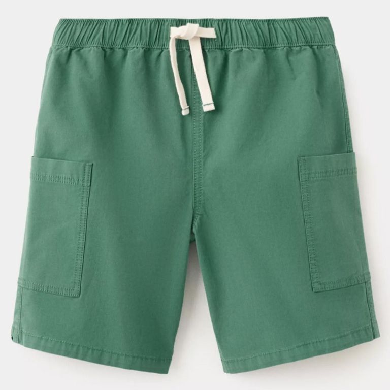 Bermudas Algodón Bolsillos Cargo Niño