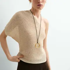 ESEOESE - Top Tejido Off Shoulder Mujer
