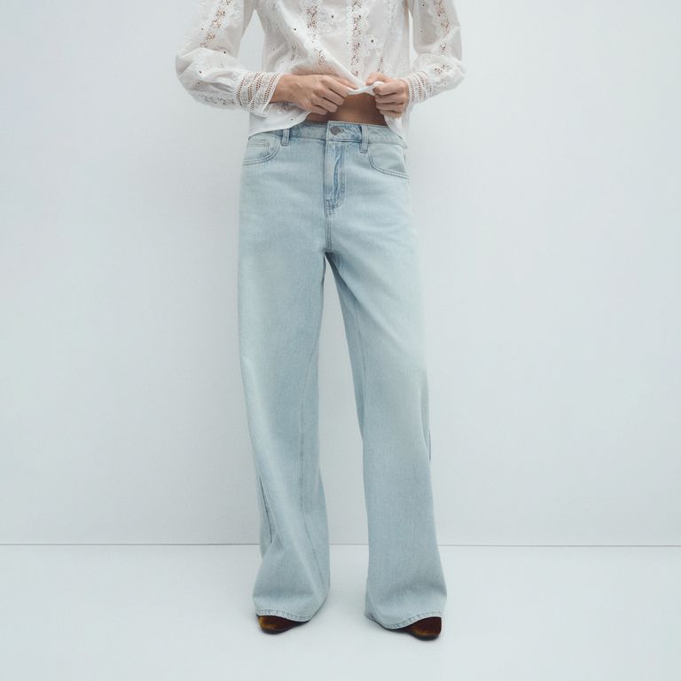 Jeans Wide Leg Mujer