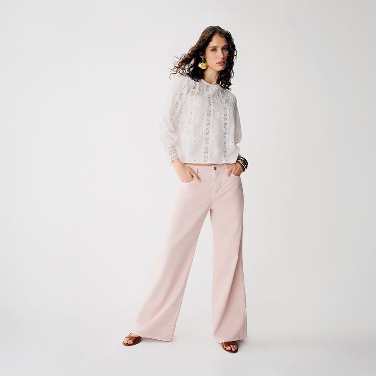 Jeans Wide Leg Mujer