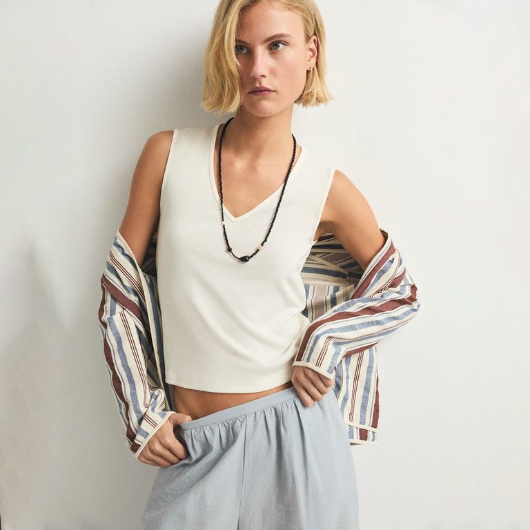 Polera Sin Mangas Mujer