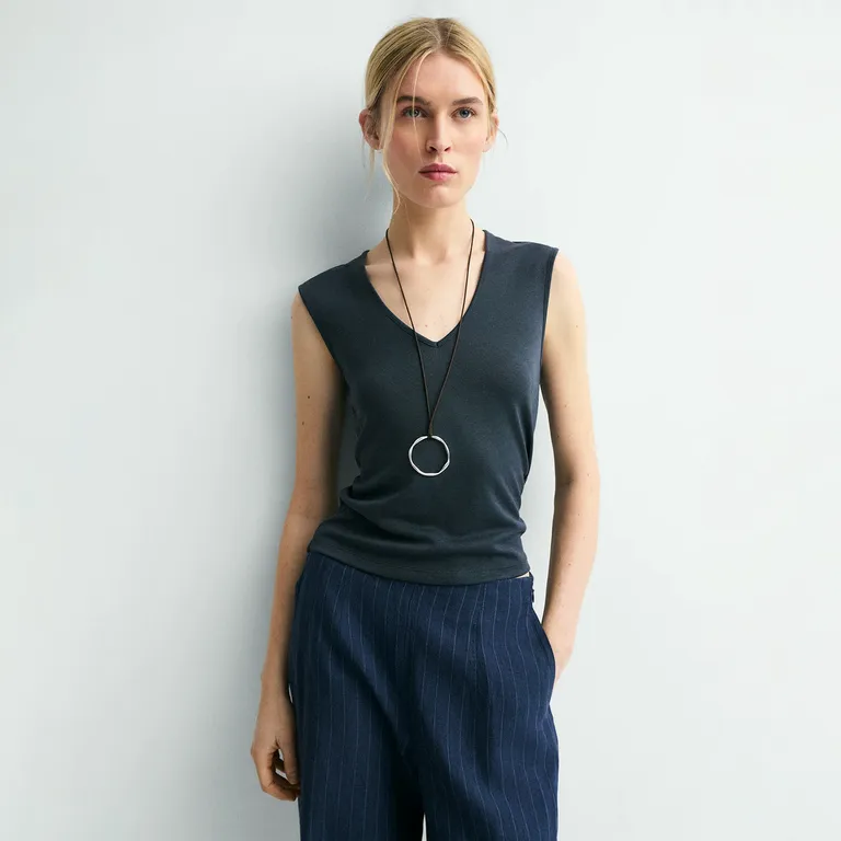 Polera Sin Mangas Mujer
