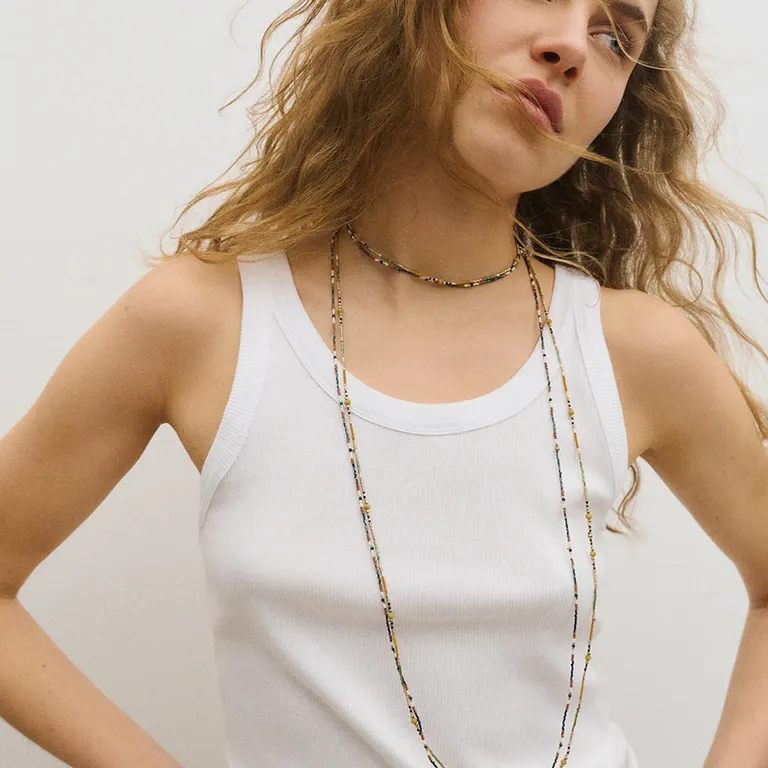 Tank Top 100% Algodón Mujer