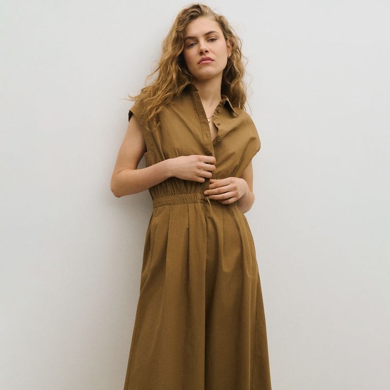 Vestido 100% Algodón Mujer