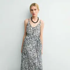 ESEOESE - Vestido Estampado Tirantes Mujer
