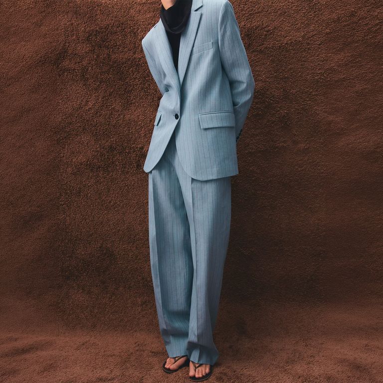 Pantalón Traje Raya Diplomática Mujer