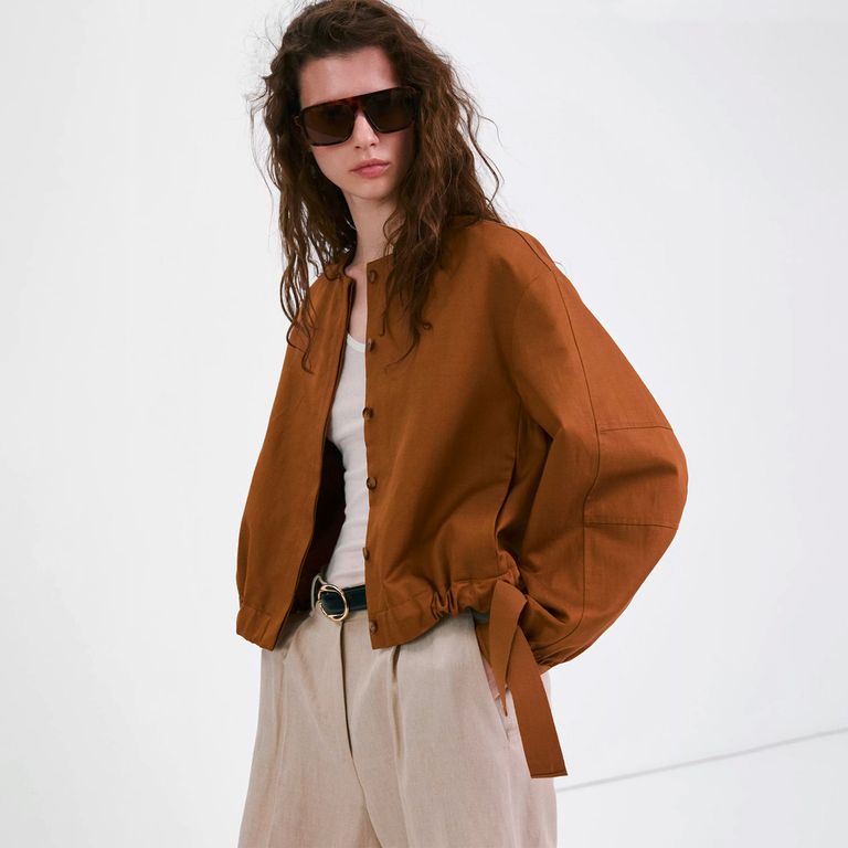Chaqueta Lyocell Gomas Mujer