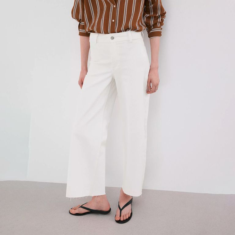 Jeans Catherin Culotte Tiro Alto Mujer