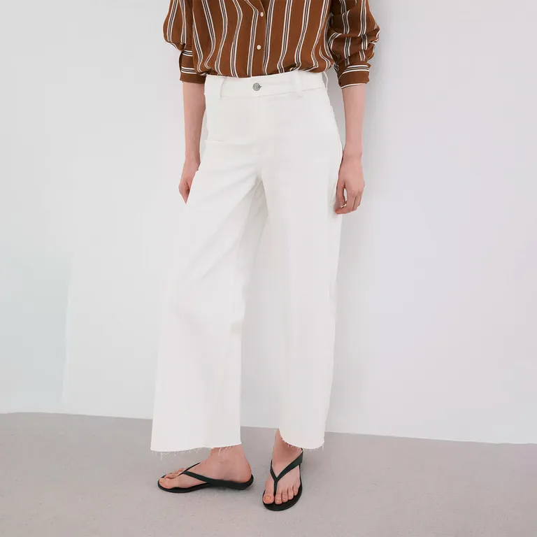 Jeans Catherin Culotte Tiro Alto Mujer