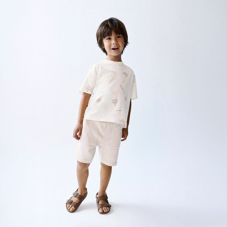 Bermudas Algodón Bolsillos Bebé Niño