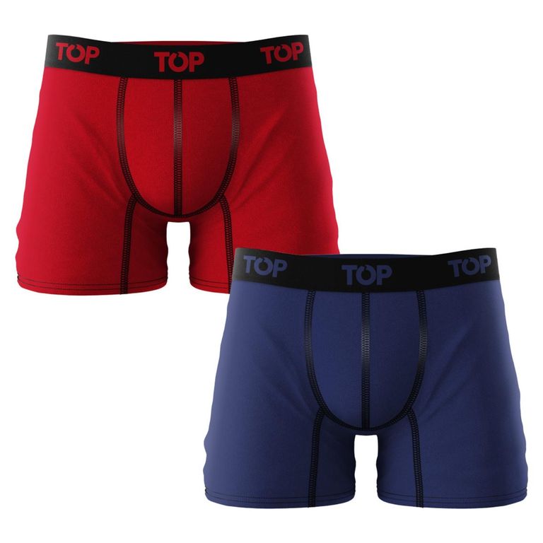 Pack De 2 Boxers Medio Hombre
