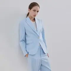 MANGO - Blazer Traje Entallada Mujer