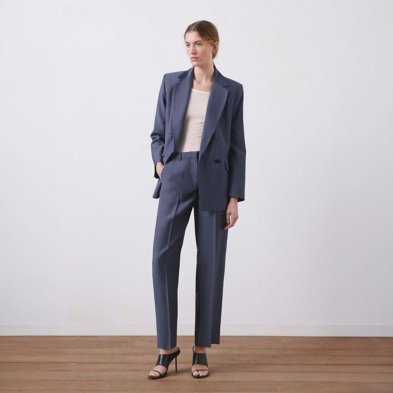Pantalón Lyocell Tiro Medio Mujer