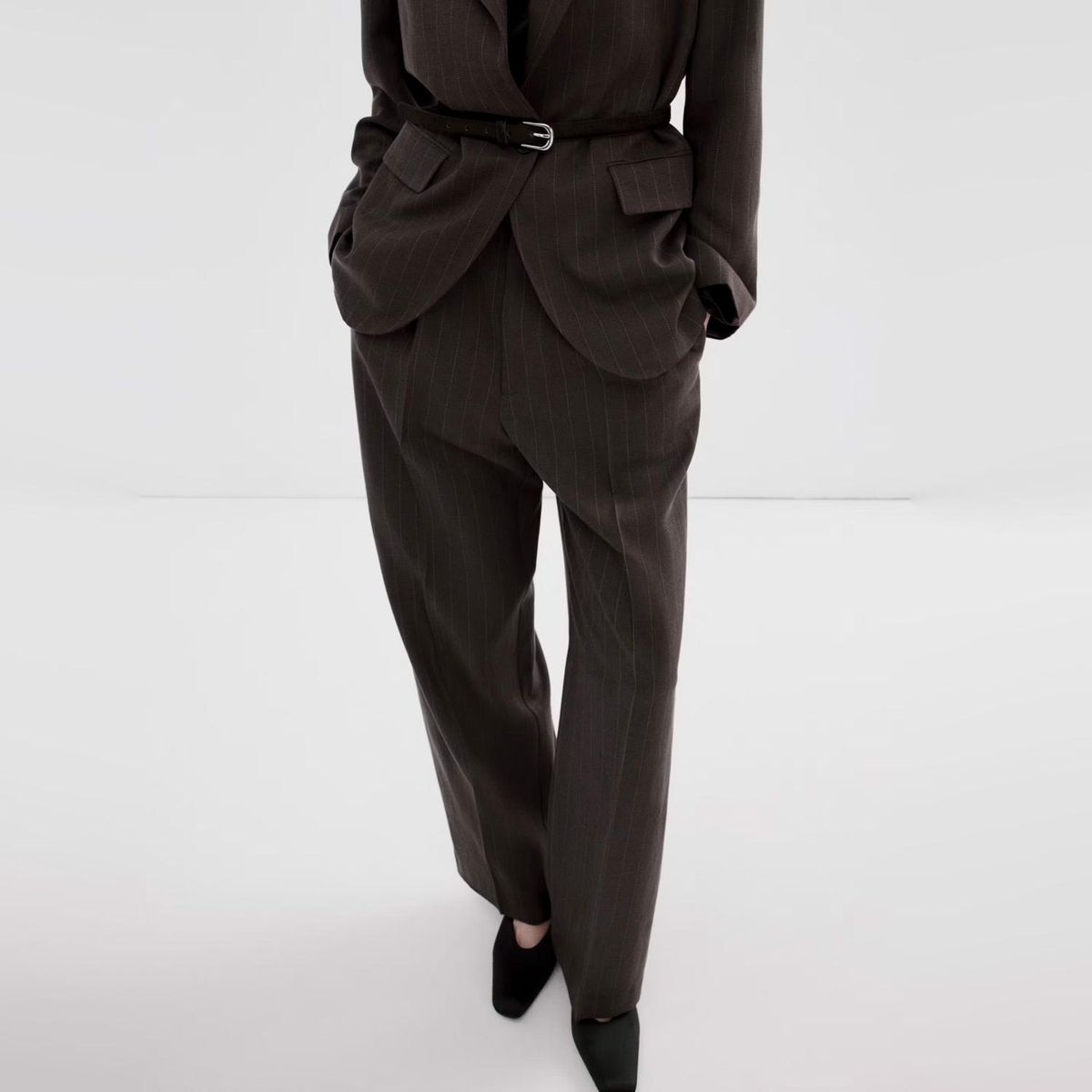 MANGO - Pantalón Traje Lyocell Mujer Mango