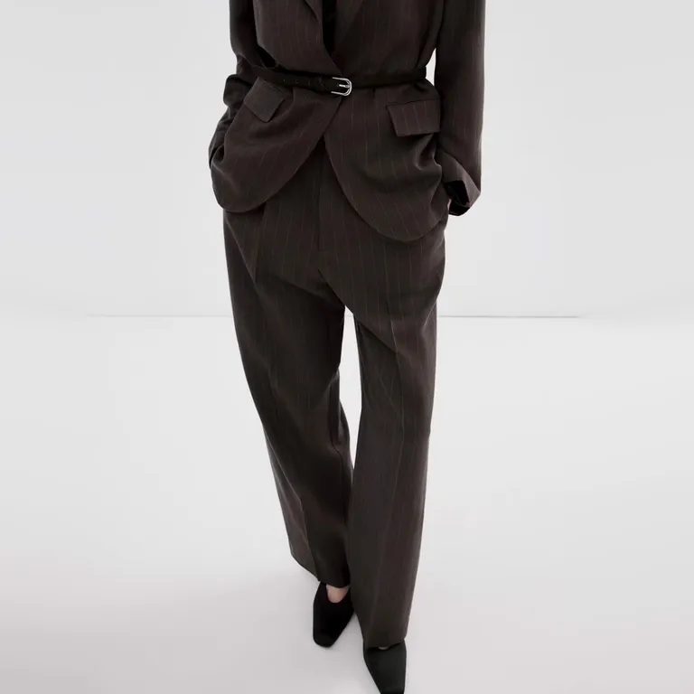 Pantalón Traje Lyocell Mujer