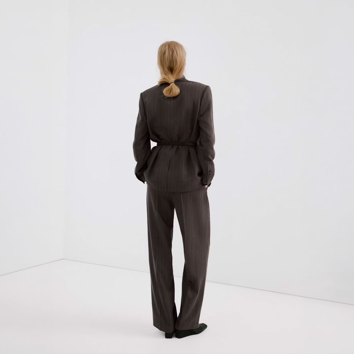 MANGO - Pantalón Traje Lyocell Mujer Mango