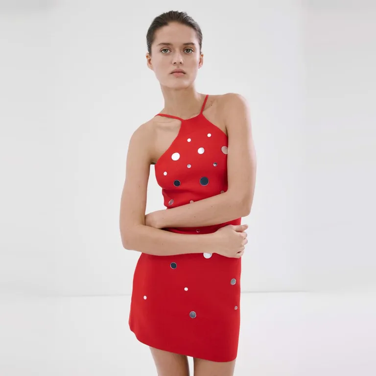 Vestido Cuello Halter Mujer