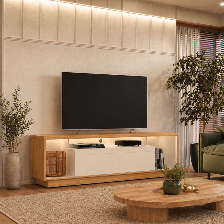 ALAIA HOME Rack Estoril Con Led Tv 75"
