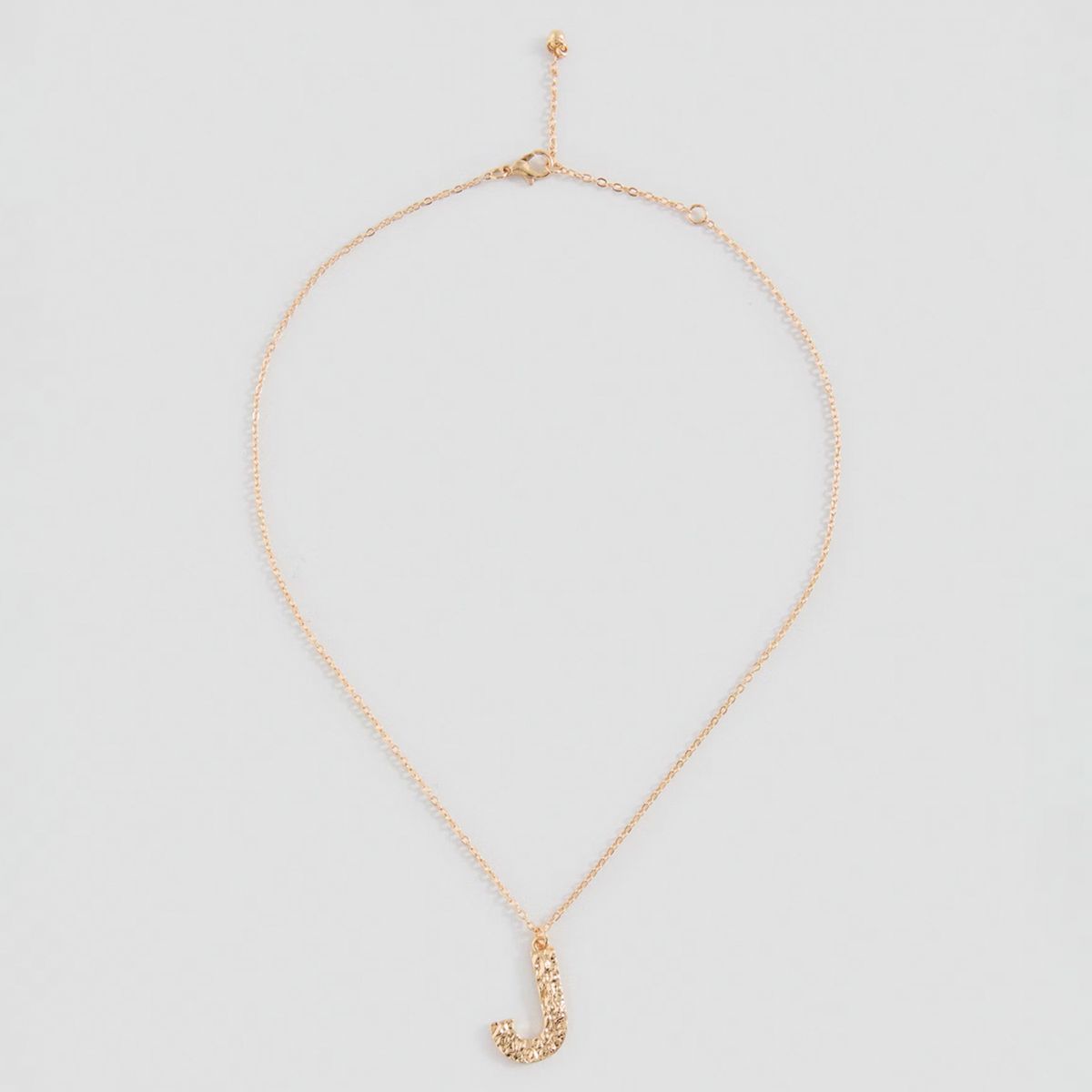 MANGO TEEN - Collar Con Colgante De Letra Mujer Mango Teen