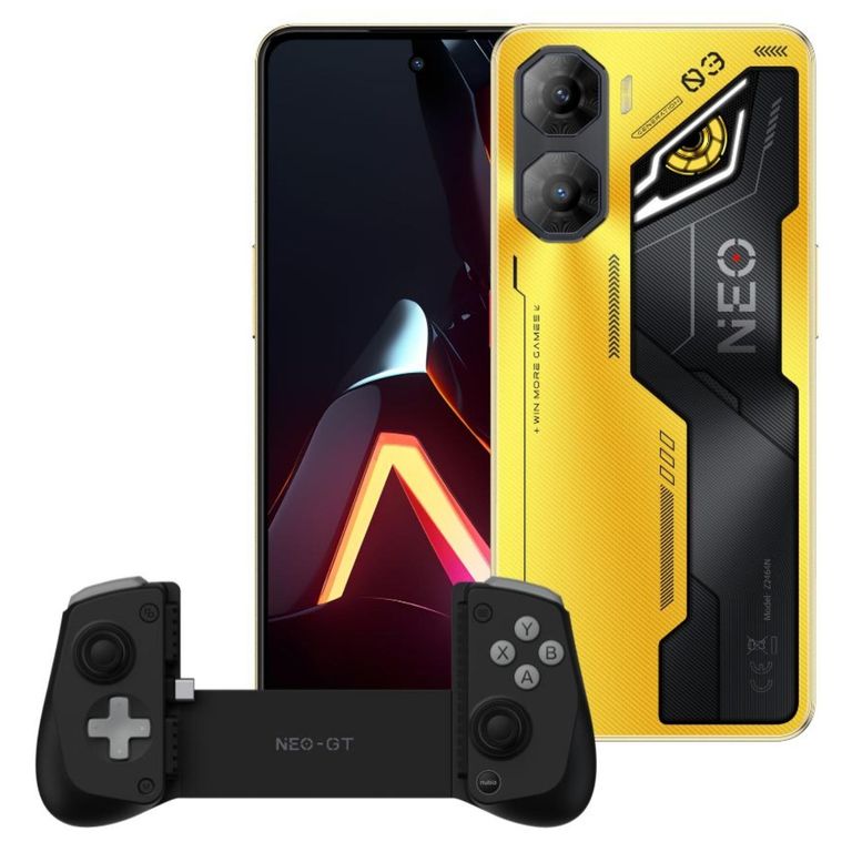 Celular Zte Nubia Neo 3 5G 256GB Amarillo+Gamepad