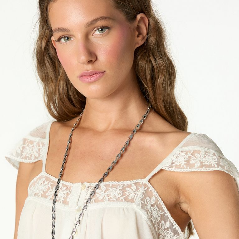 Top Detalles Encaje Mujer