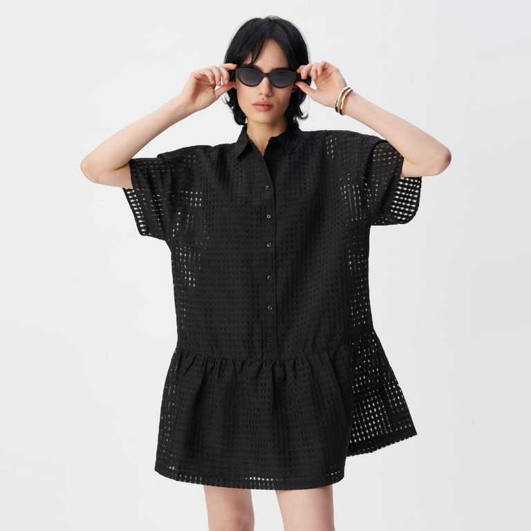 Vestido Cuadritos Mujer