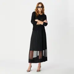IKKS - Falda Transparencia Mujer