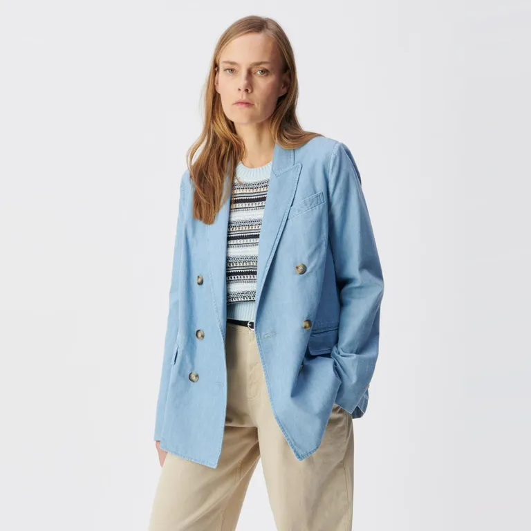 Blazer 100% Algodón Mujer