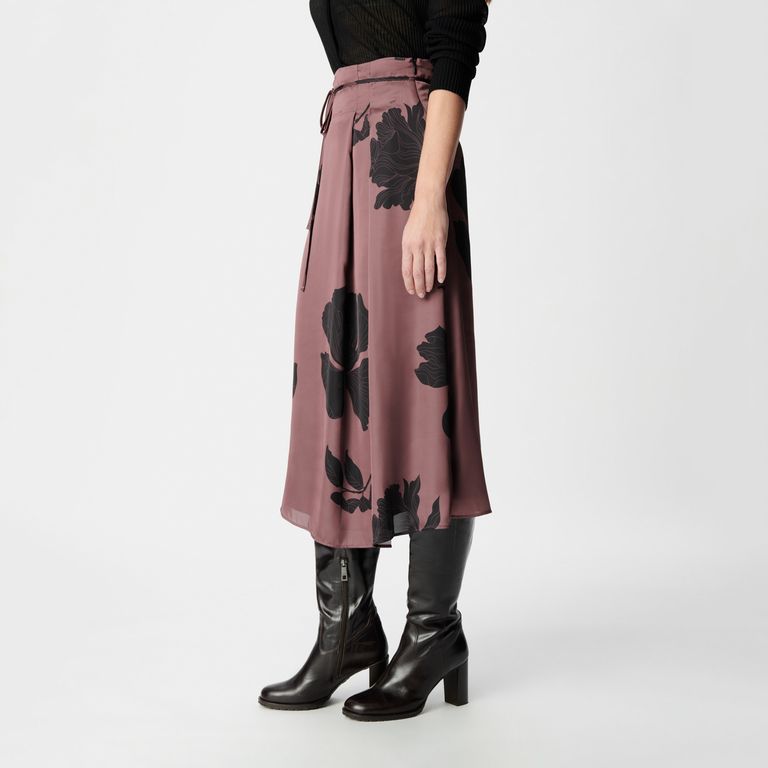 Falda Estampada Mujer
