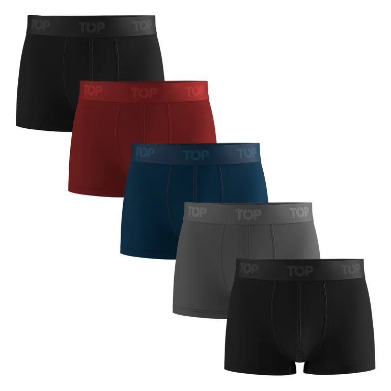 Pack de 5 Boxers Cortos Hombre
