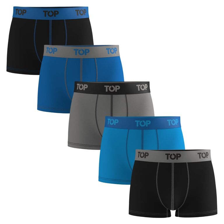 Pack de 5 Boxers Cortos Hombre