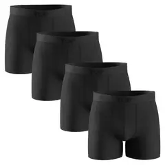 TOP - Pack de 4 Boxers Medios Hombre