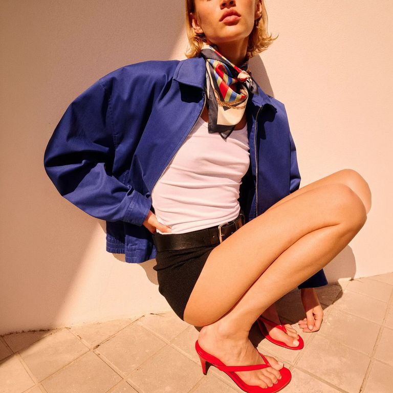 Mini Shorts Punto Rectos