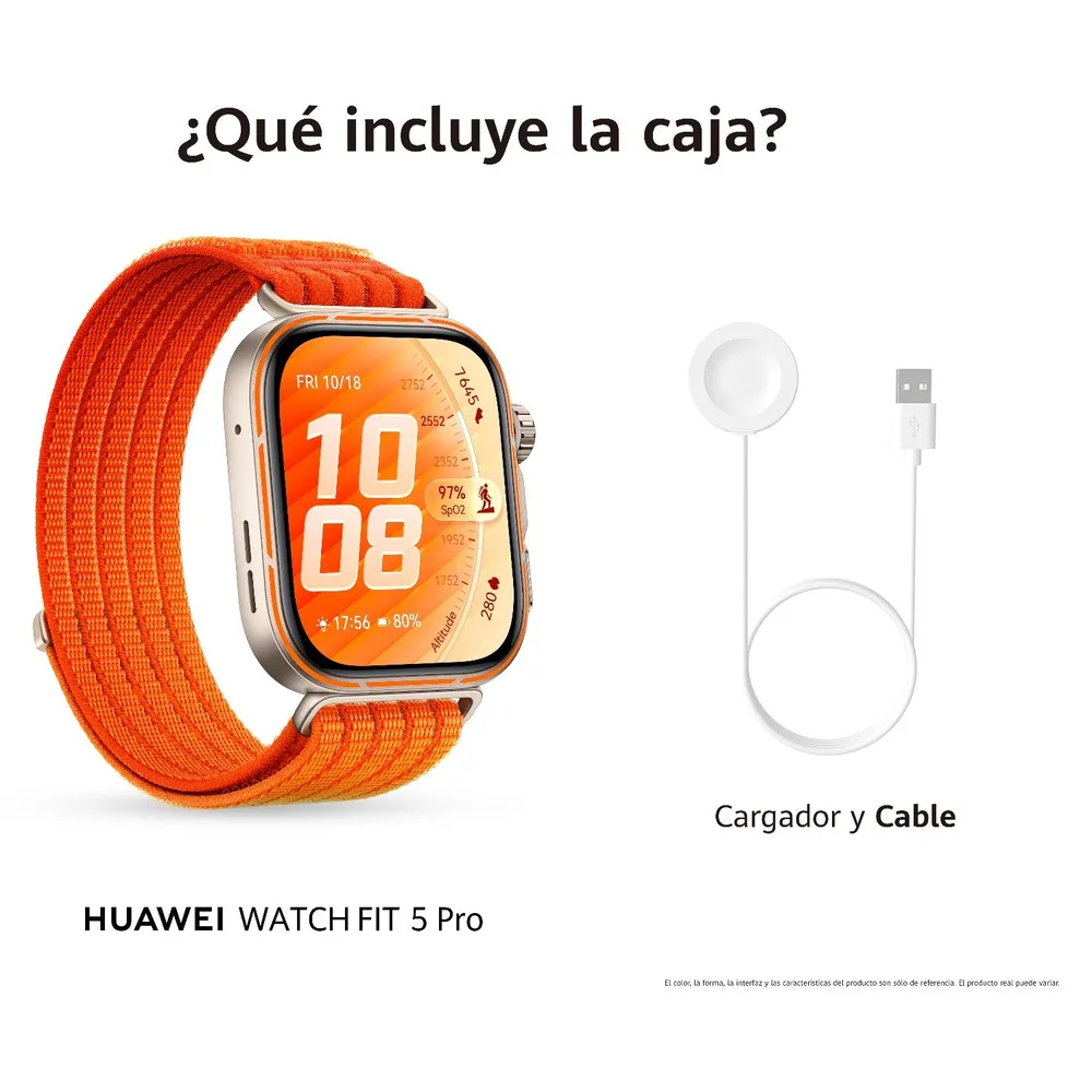 Huawei Watch Fit 5 Pro Naranja, foto 7