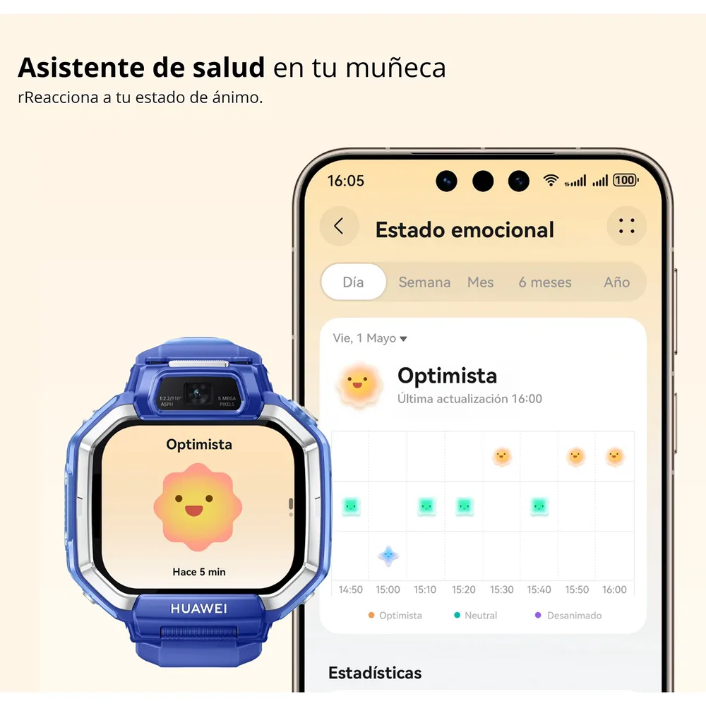 Huawei Watch Kids X1 Pro Morado, foto 6
