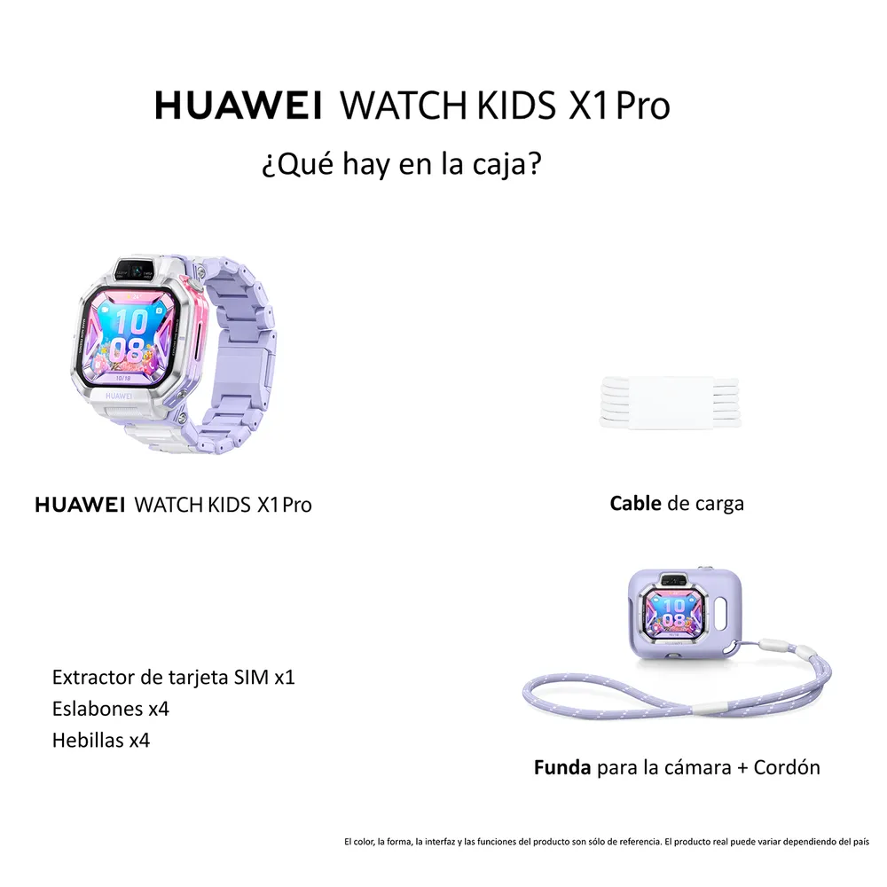 Huawei Watch Kids X1 Pro Morado, foto 8