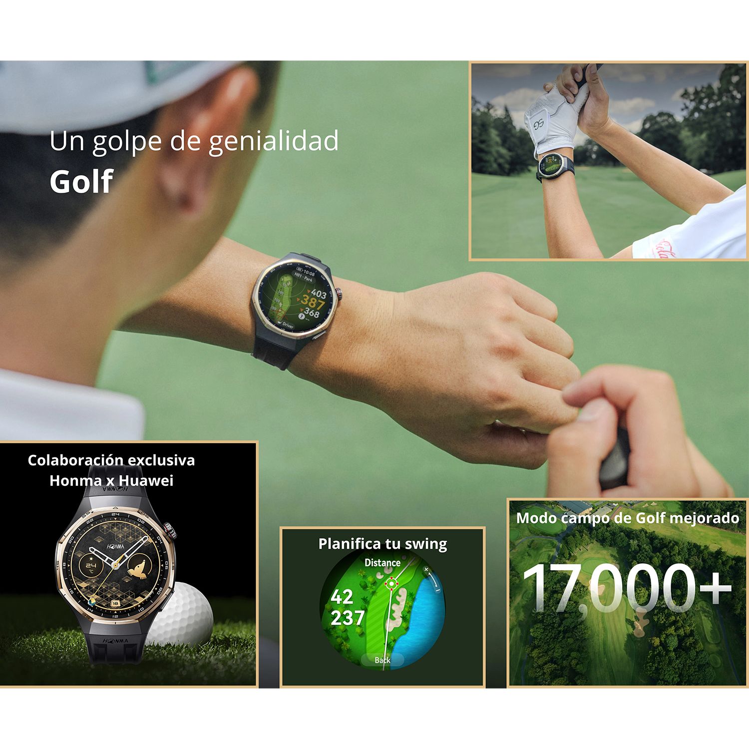 HUAWEI Smartwatch Huawei Gt6 Pro 46Mm Negro Golf | Falabella Chile
