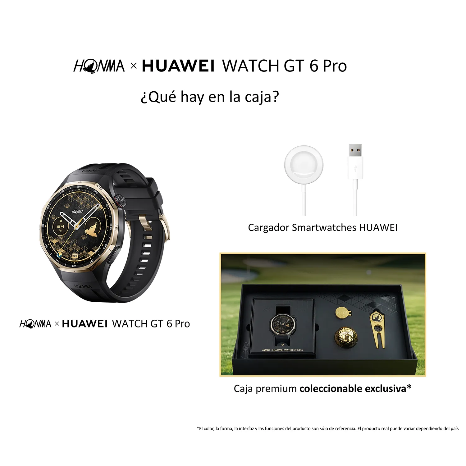 HUAWEI Smartwatch Huawei Gt6 Pro 46Mm Negro Golf | Falabella Chile