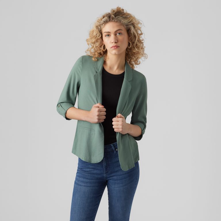 Blazer Lino Mujer