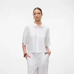 VERO MODA - Blusa Lino Mujer